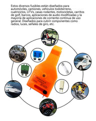 🚗⚡ Herramienta 2 en 1 para Probar y Extraer Fusibles – Rápida, Práctica y Universal 🔧