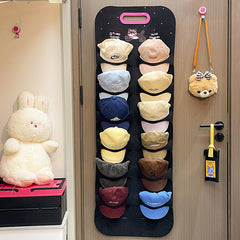 🥳【Compra 1 y obtén 1 gratis】🎩🧢 ¡50% de descuento! Perchero colgante con 12 bolsillos: mantiene los sombreros en forma, sin arrugas.  ¡Perfecto para gorras y sombreros de sol! 🏠✨