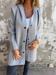 【S-5XL】Chaqueta casual con capucha para otoño e invierno.