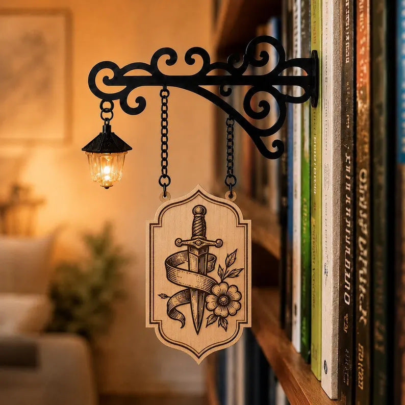 🔥 Oferta imperdible 2026 | Linterna de estantería fantasma para rincones de lectura acogedores 👻📚