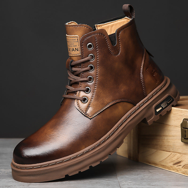 🔥✨【Nuevos estilos de otoño】【38-45】Botas Martin informales de suela gruesa de otoño
