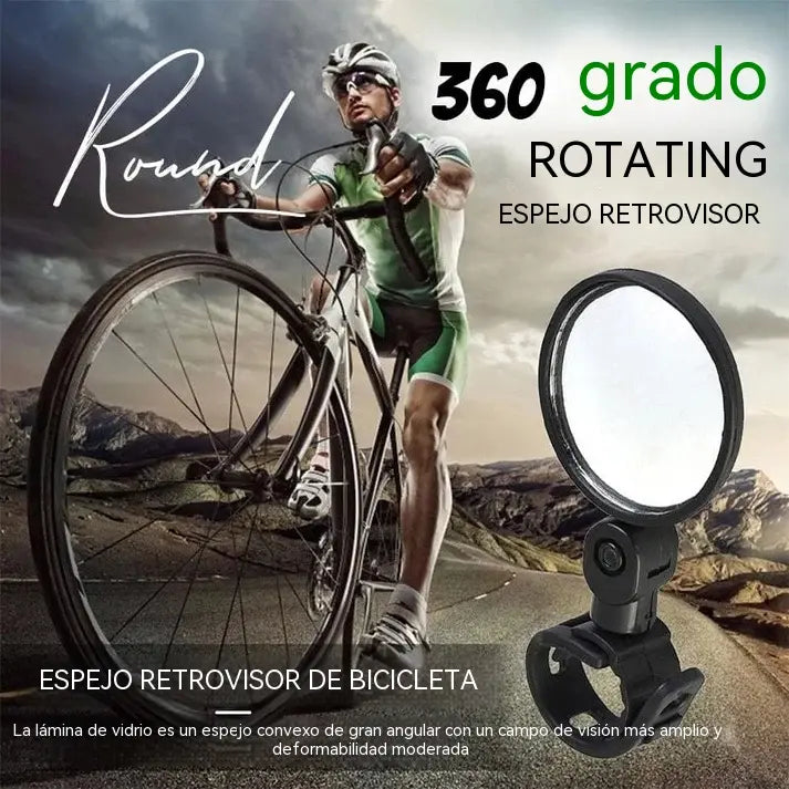 Espejo retrovisor giratorio de 360 grados