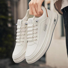 【39-44】2025 zapatos planos de negocios para hombre de cuero genuino transpirable