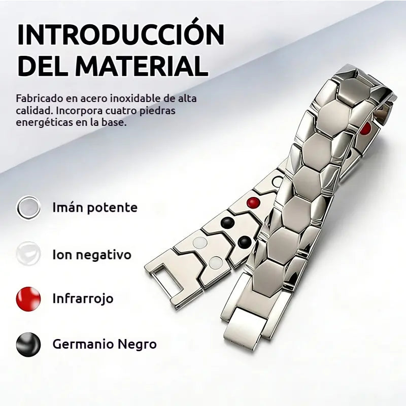 Pulsera magnética desmontable