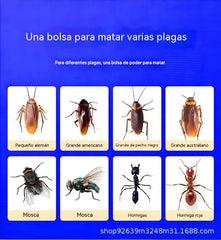 【10 Paquetes】🦟 Especialmente diseñado para el control de mosquitos y moscas en granjas, ¡un paquete puede matar pulgas/saltamontes/cucarachas/moscas/mosquitos!