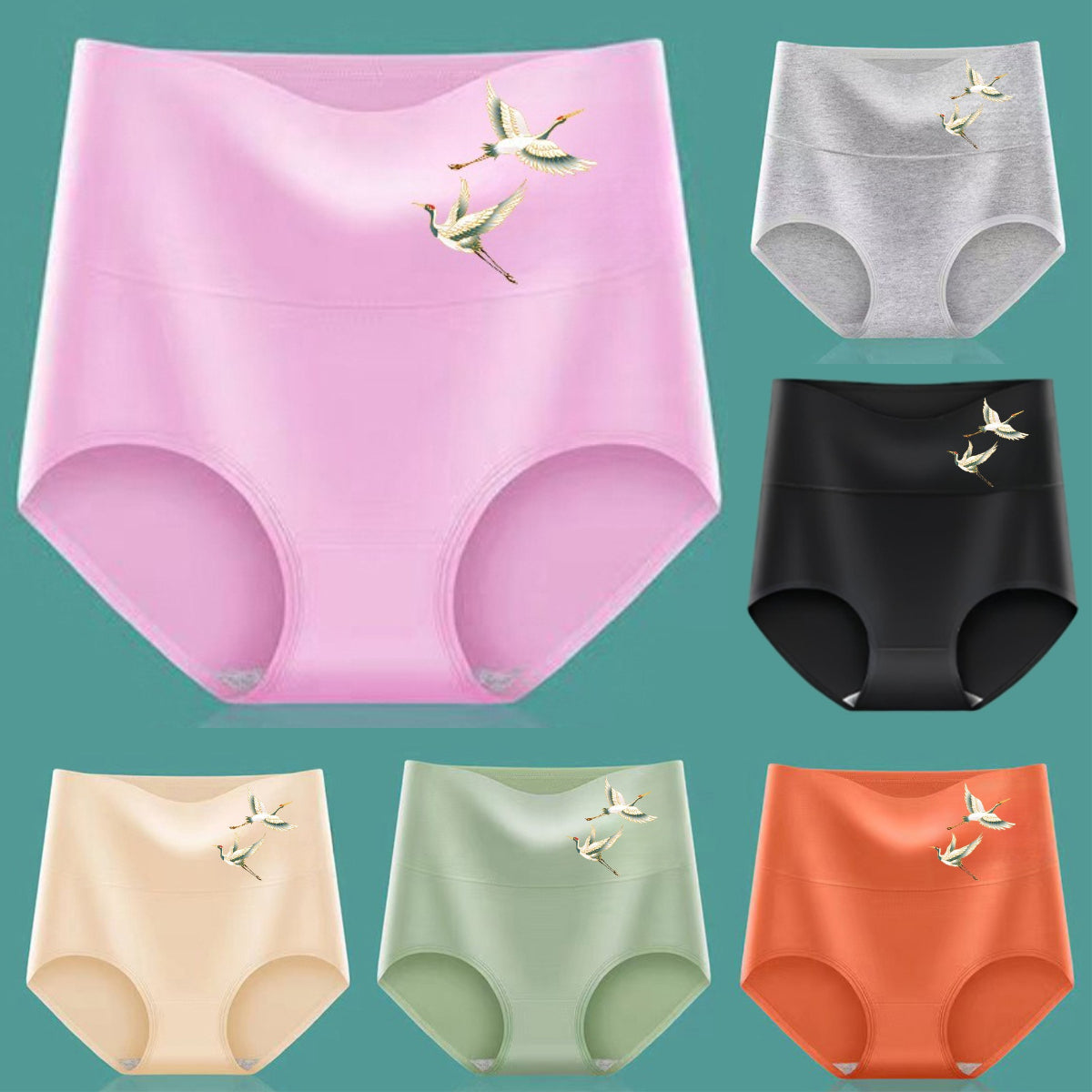 💖Posledný deň zľava 50% - 【6 kusy】Zdvíhač zadku s vysokým pásom vyrobený z vysoko kvalitnej bavlny✨️ (45-105 kg)