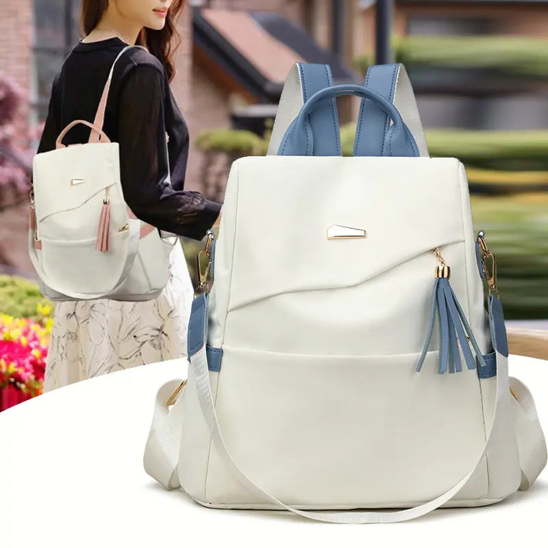 👜La nueva mochila de viaje de piel suave, con diseño moderno y gran capacidad, para dos usos.