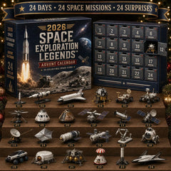 🚀✨Calendario de Adviento de Leyendas de la Exploración Espacial 2026: 24 días de misiones espaciales, 24 sorpresas coleccionables.