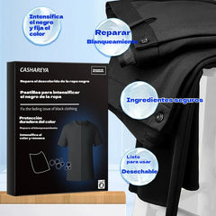 🔥5 cajas (50 comprimidos)🔥Hojas negras para reparar ropa