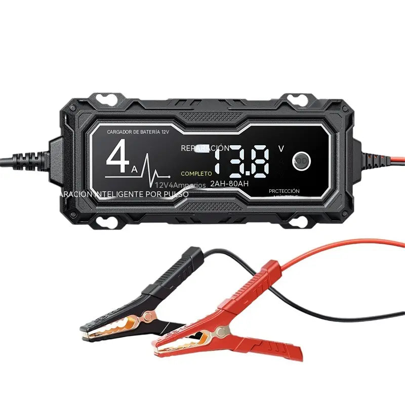 🔋 12 V-os intelligens autós akkumulátortöltő – Töltsd, ellenőrizd és tartsd karban az akkumulátorodat! ⚡