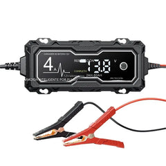 🔋 12 V-os intelligens autós akkumulátortöltő – Töltsd, ellenőrizd és tartsd karban az akkumulátorodat! ⚡