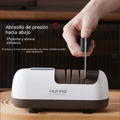 ⏳ ¡50% de descuento! 🔪 Afilador de cuchillos eléctrico inalámbrico multifuncional, recargable ✨