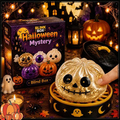 🎃【¡Compra 1 y llévate 1 gratis!】2 unidades a 25 euros💀 Baozi Fantasma Squishy Anti-Estrés – Juguete de Halloween para Apretar, Aliviar la Ansiedad y Relajarse 🧘