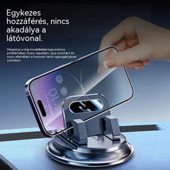🎯 50% KEDVEZMÉNY MINDENRE! Forgatható telefontartó – Biztonságos műszerfalra rögzítés, nagy tapadású gumi 🧭🔄 【Minőség garantált】