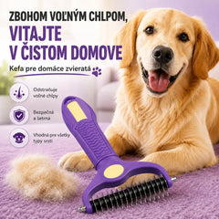 🔥🐕🐱【Kúpte 1, získajte 1 zadarmo】Multifunkčný hrebeň na rozčesávanie zvieracích chlpov 3 v 1, hrebeň na odstraňovanie chlpov pre psov a mačky
