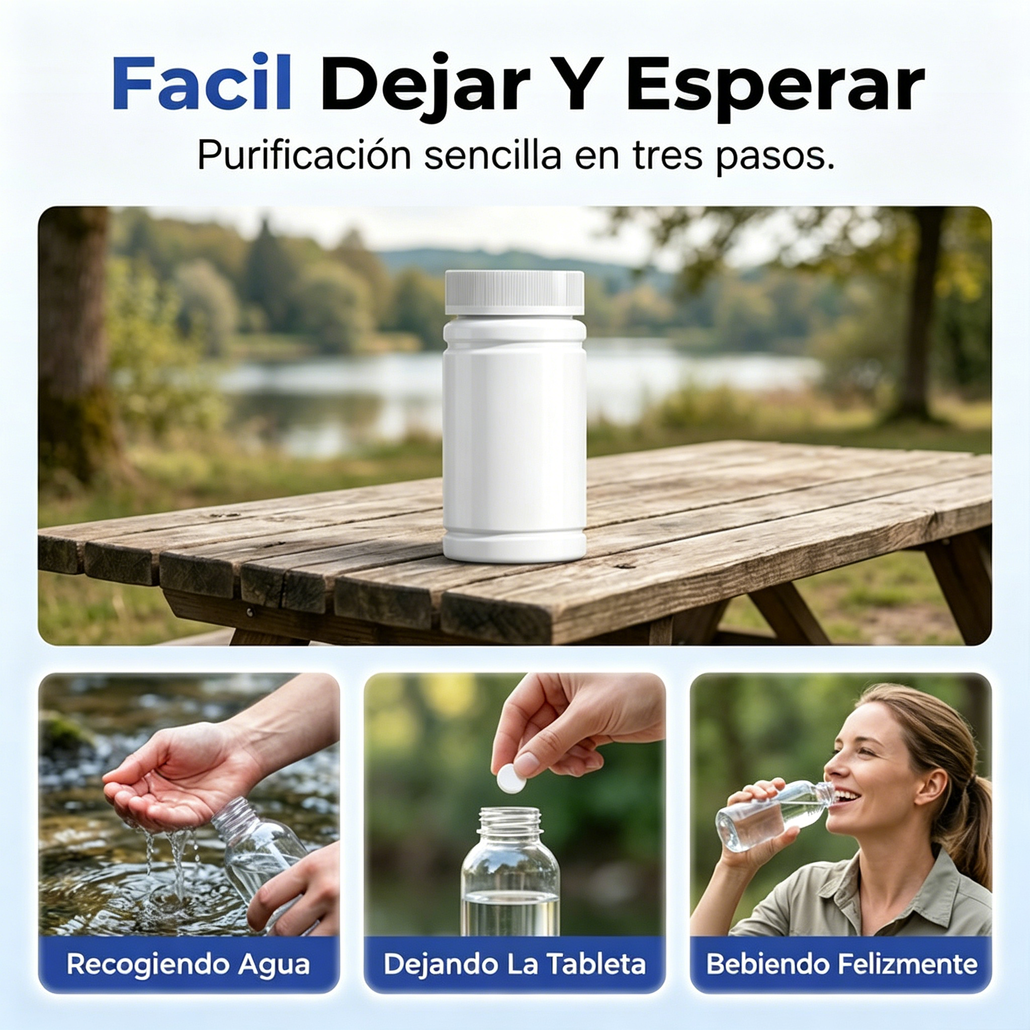 📢Compra 1 y llévate 1 gratis💕 Pastillas potabilizadoras para el agua potable