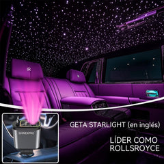 ⚡✨ Cargador de coche ultrarrápido: dos puertos USB-C retráctiles con luz ambiental Starlight y protección de seguridad inteligente 🚗💫