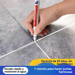 ✨【Compra 1 y lleva 1 GRATIS】Rotulador Reparador de Juntas para Azulejos – Elimina moho, cubre grietas y renueva tu suelo al instante 🏠 🎁 (Regalo del mismo color, solo necesitas elegir el color una vez)