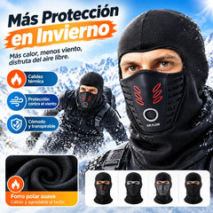 ❄️ Mascarilla facial de cobertura completa, resistente al viento, antivaho y térmica para el invierno; ideal para ciclismo y esquí