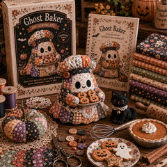 🔥Último día con 50% de descuento - 👻Set de patchwork DIY Little Ghost