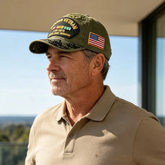 🧢⭐Gorra de béisbol conmemorativa para veteranos de la Guerra del Golfo