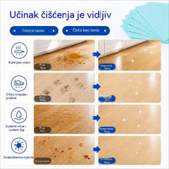 💦🏡【3 pakiranja, ukupno 90 listova】Vlažne maramice za čišćenje podova topljive u vodi