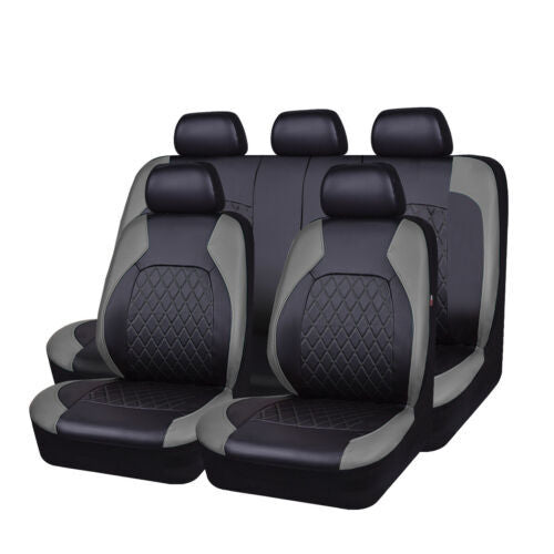 🚗🚗Juego universal de fundas para asientos de coche de cuero suave