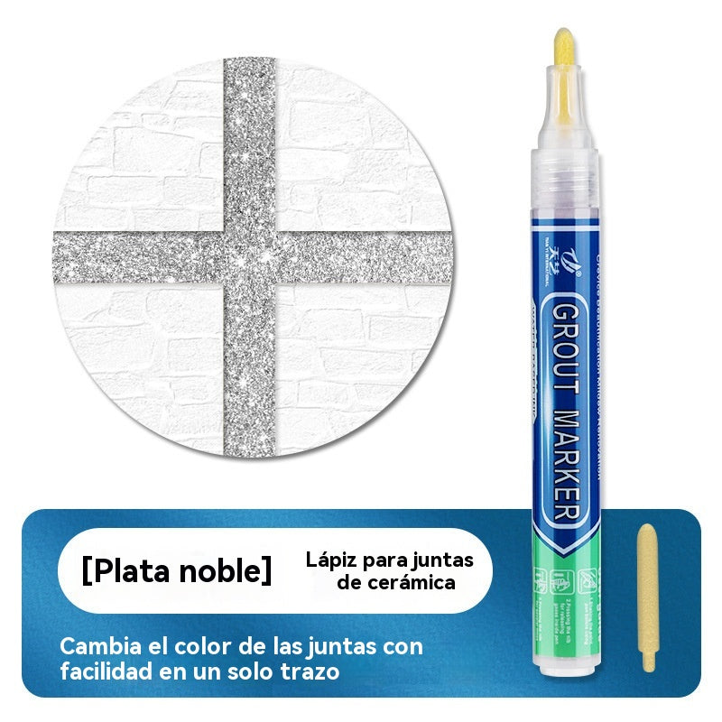 [2 piezas 24 euros]Lápiz para lechada de baldosas de cerámica resistente al moho y al agua