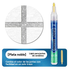 [2 piezas 24 euros]Lápiz para lechada de baldosas de cerámica resistente al moho y al agua
