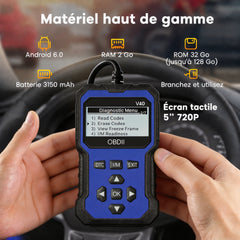 🔧🚗 49% de descuento ⚡ Escáner OBD2 profesional: diagnóstico completo, borrado con un clic y 12 idiomas. Compatible con todos los vehículos de 1996 en adelante 📊💡