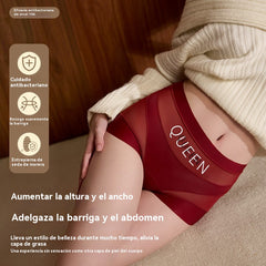 🔥🩲【Juego de 6 piezas】30 euro - Ropa interior antibacteriana de cintura alta para controlar la grasa abdominal