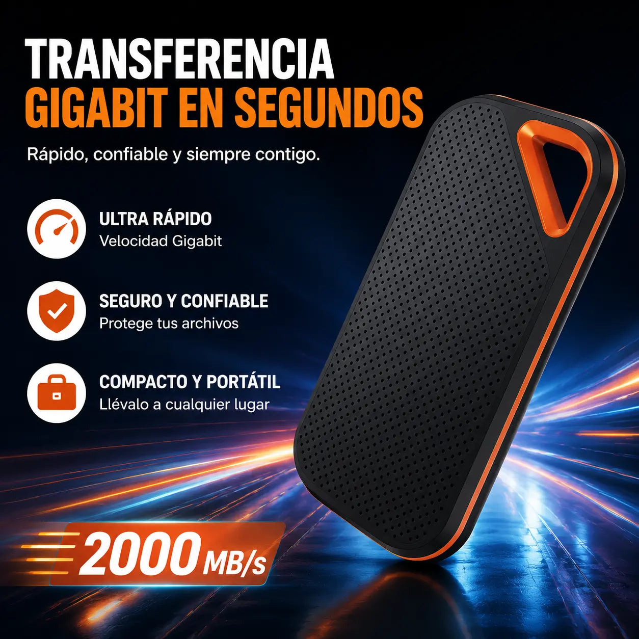 【Último día 🔥50% de descuento】💥【8TB】 Disco duro móvil de alta velocidad y gran capacidad