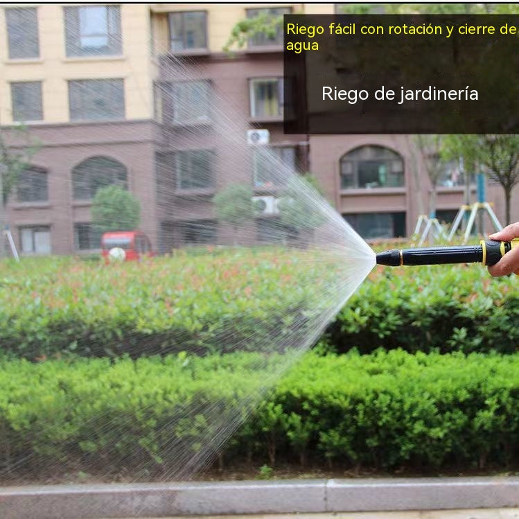 🚿 🔥¡Último día de la oferta especial! 🔥💧 Pistola de agua a alta presión: para lavar coches, jardinería, 10 veces más presión, múltiples modos ⚡