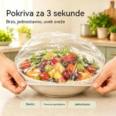 🔥(300 jedinica)🍽️Iznimno velika, debela, antibakterijska plastična vrećica prehrambene kvalitete