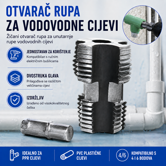 🛠️【Aparat za narezivanje unutarnjeg navoja + alat za narezivanje vanjskog navoja】⚙️🔩 Pribor za narezivanje navoja na cijevi