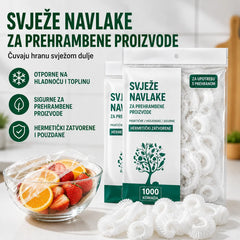 🔥【Posebna ponuda zadnjeg dana: 50% popusta】✨500 višekratnih i fleksibilnih plastičnih folija za hranu