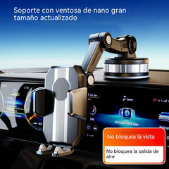 ✨🚗 Soporte para móvil de coche ventosa mejorada, brazo giratorio sin obstruir el parabrisas