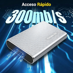 🔥【16 TB】SSD Externo Portátil de Alta Velocidad | Plug and Play, Compatible con Móvil y Computadora (Windows/Mac)