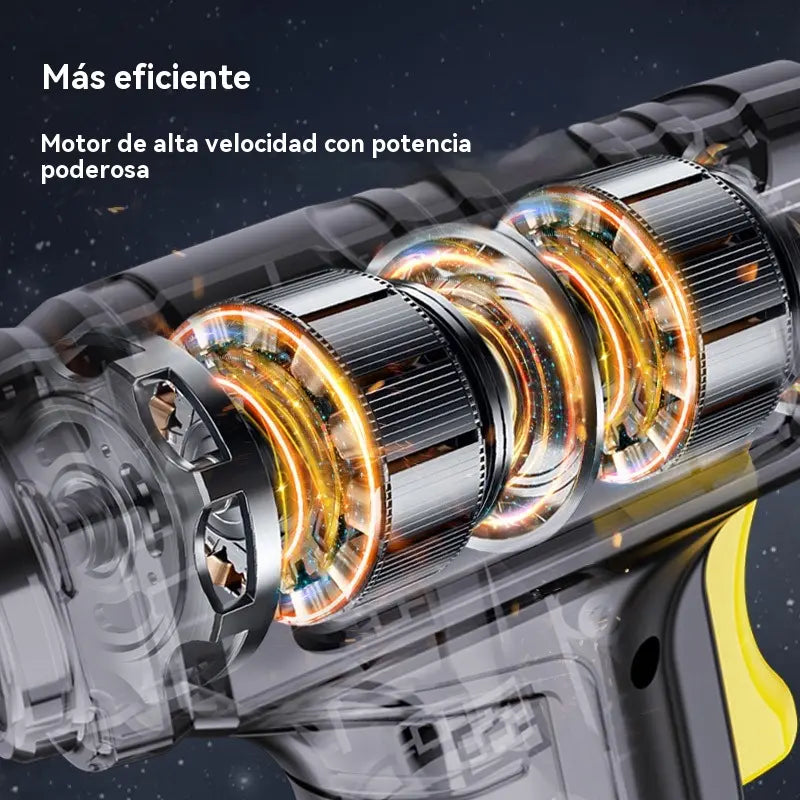 🔥 50% de descuento 🚗💨 Inflador de neumáticos portátil e inalámbrico multifuncional para coche (con pantalla digital)