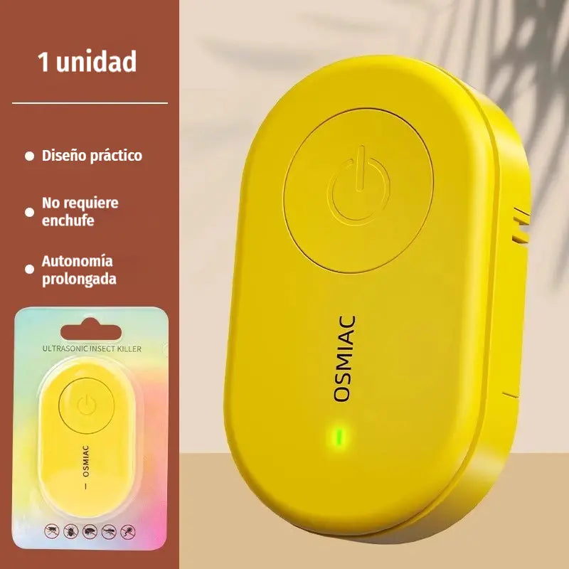 🐦 Přenosný ultrazvukový odpuzovač ptáků | Automatický odpuzovač holubů, ideální na balkony, do zahrad a exteriéru