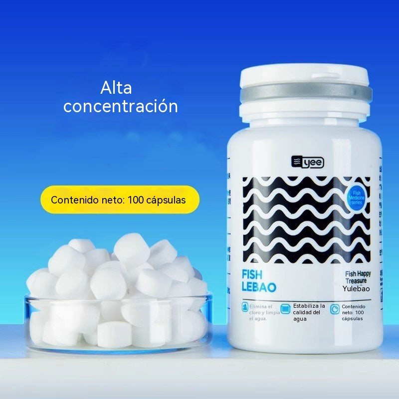🐟【Compra 1 y llévate 1 gratis】💧 Pastillas efervescentes para limpiar el agua de acuarios y estanques🔥
