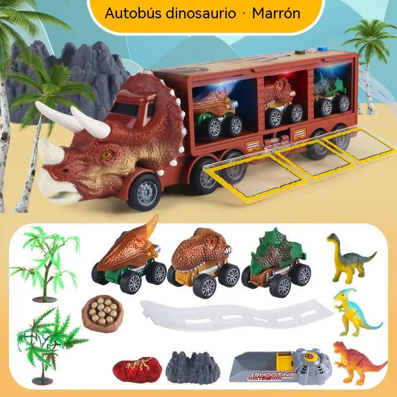 🦖🚛 A dinoszaurusz teherautó, ami tárol, indít és szórakoztat! 🎵✨