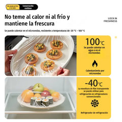 【500 piezas】🍲🔒 Fundas Elásticas Desechables para Alimentos – Ajuste Universal, Protección Contra el Polvo y Frescura Duradera 🌟