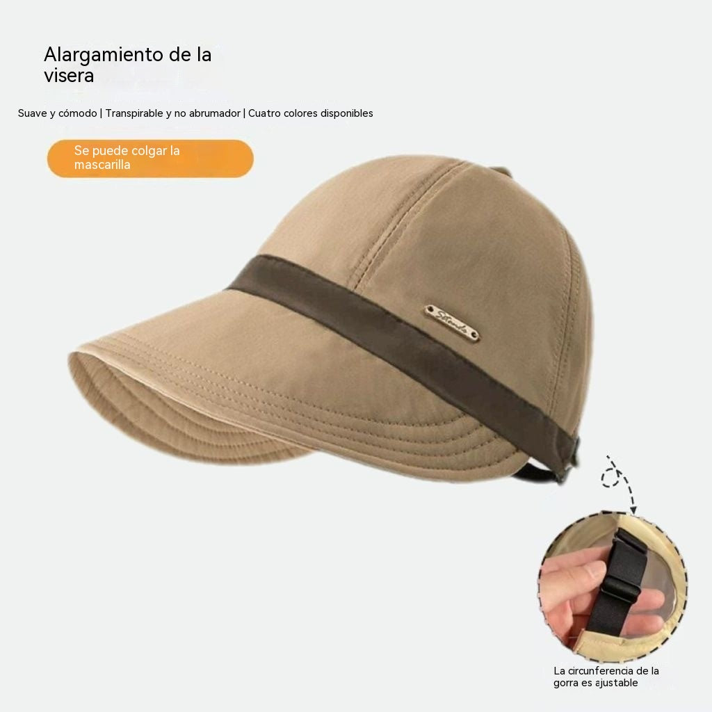 🔥✨【Compra 1 y llévate 1 gratis】🧢Gorra de béisbol de ala ancha con bloques de color, nueva colección de verano 2026