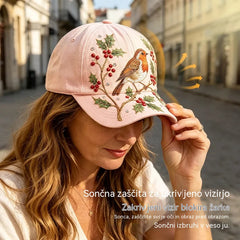 🧢Modna vrhunska kapa s 3D vezenjem, zaščito pred soncem in senčenjem