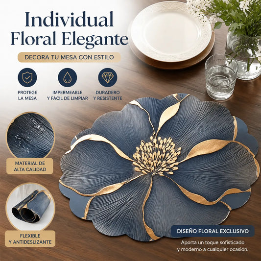 【10 piezas 】Mantel redondo gris con estampado floral, resistente al calor, ideal para la cocina, fiestas de cumpleaños y bodas.