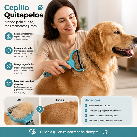 🐶🐱Herramienta profesional para desenredar perros y gatos✨