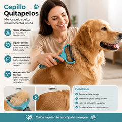 🐶🐱Herramienta profesional para desenredar perros y gatos✨