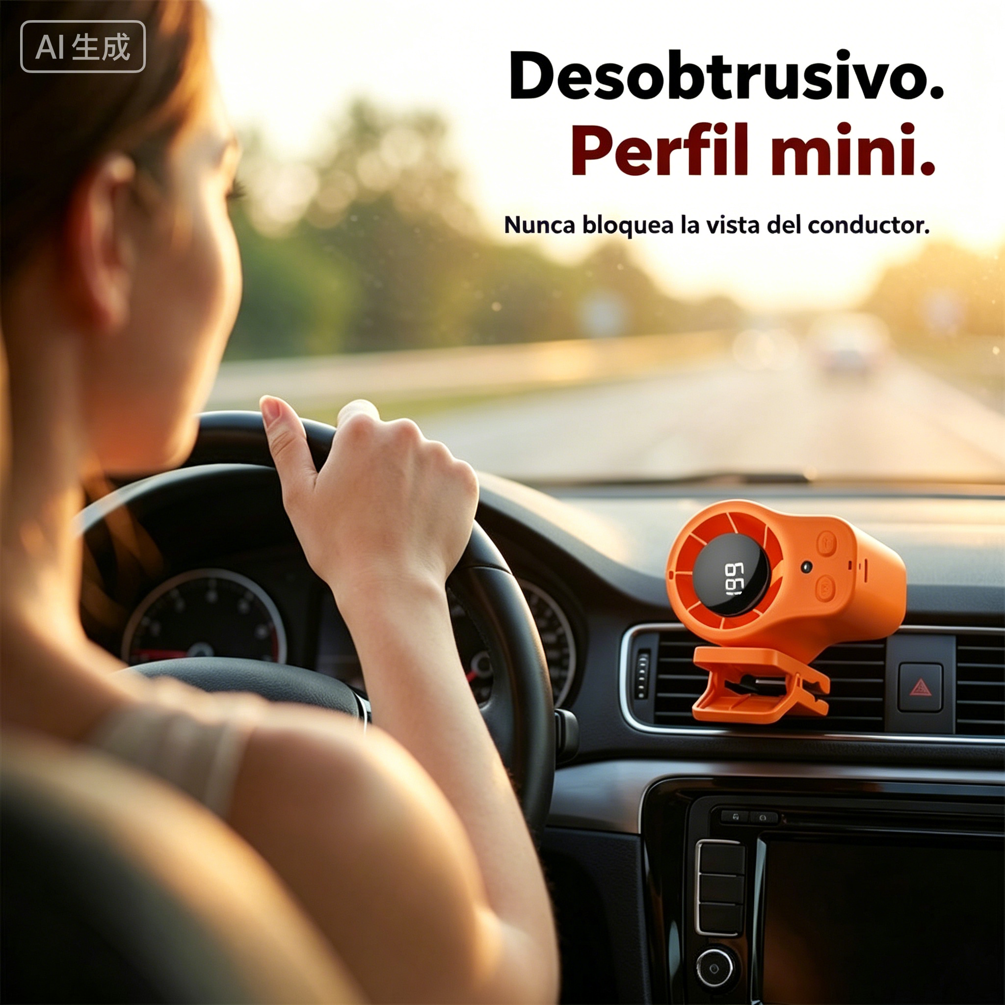 ✨Ventilador turbo portátil para refrigeración de coche