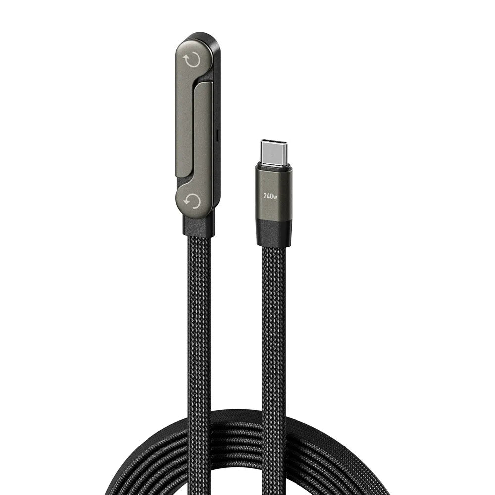 🔥⚡Cable de carga rápida 2 en 1 con soporte ajustable para teléfono🔋